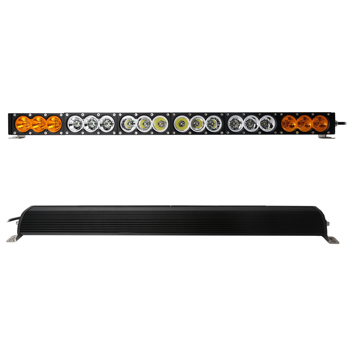 H Style 180W White to Yellow Color 18pcs 10W CREE LED LIGHT BAR 6000K 10-30V Combo Beam,Flood Beam, Spot beam