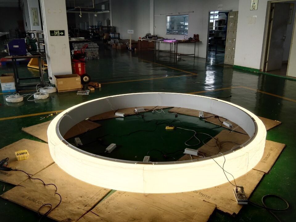 Bigger Round Pendant Lamp Ring Dimmable Pendant Light Trim Ring