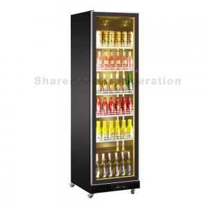 China Digital Control R134a Commercial Display Refrigerator Glass Door Beer Cooler on sale