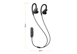 China Ergonomic Waterproof In Ear Headphones , Waterproof Wireless Bluetooth Headphones wholesale