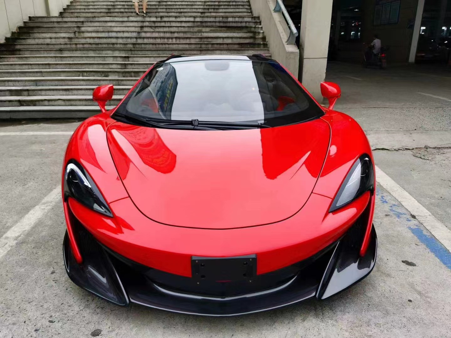 Auto Parts for McLaren 540c 570s 570gt Carbon Fiber Body Kit 540c 570s 570gt Upgraded 600LT Style Body Kit 600LT Spoiler