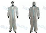 PP White Disposable Protective Coveralls Overalls Disposable Protective Clothing