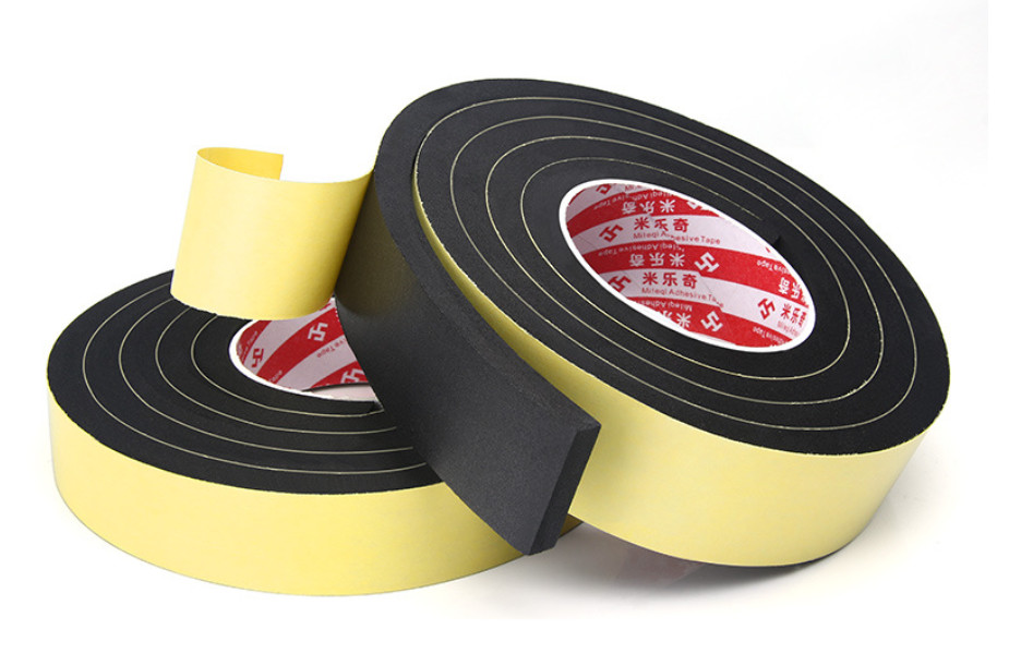 Waterproof Single Sided EVA Foam Tape 5mm Adhesive Sponge Foam For Door Window