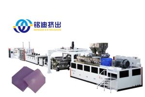 China 800-1300kg/H PP PET Sheet Production Line , Plastic Cup Body Sheet Extruder Machine wholesale