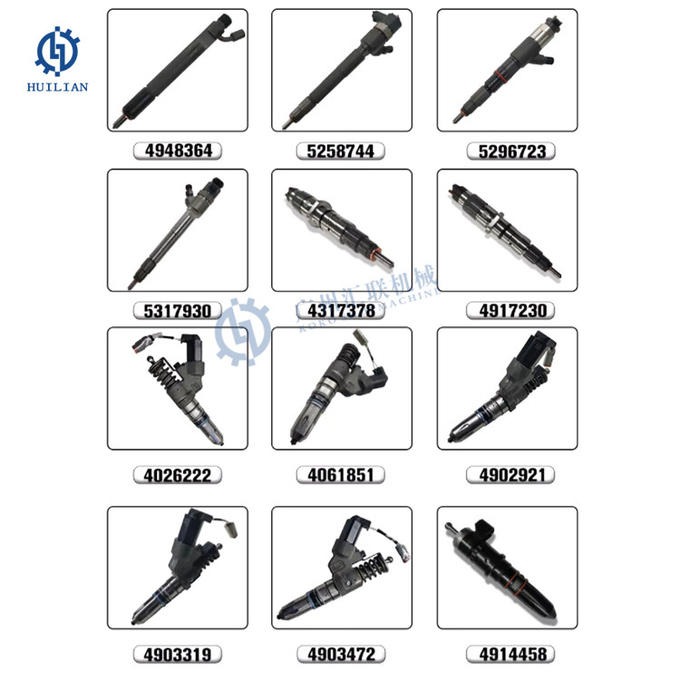 PC400-6 PC450-6 Excavator Diesel Engine Common Rail Injector Nozzle 6218113101