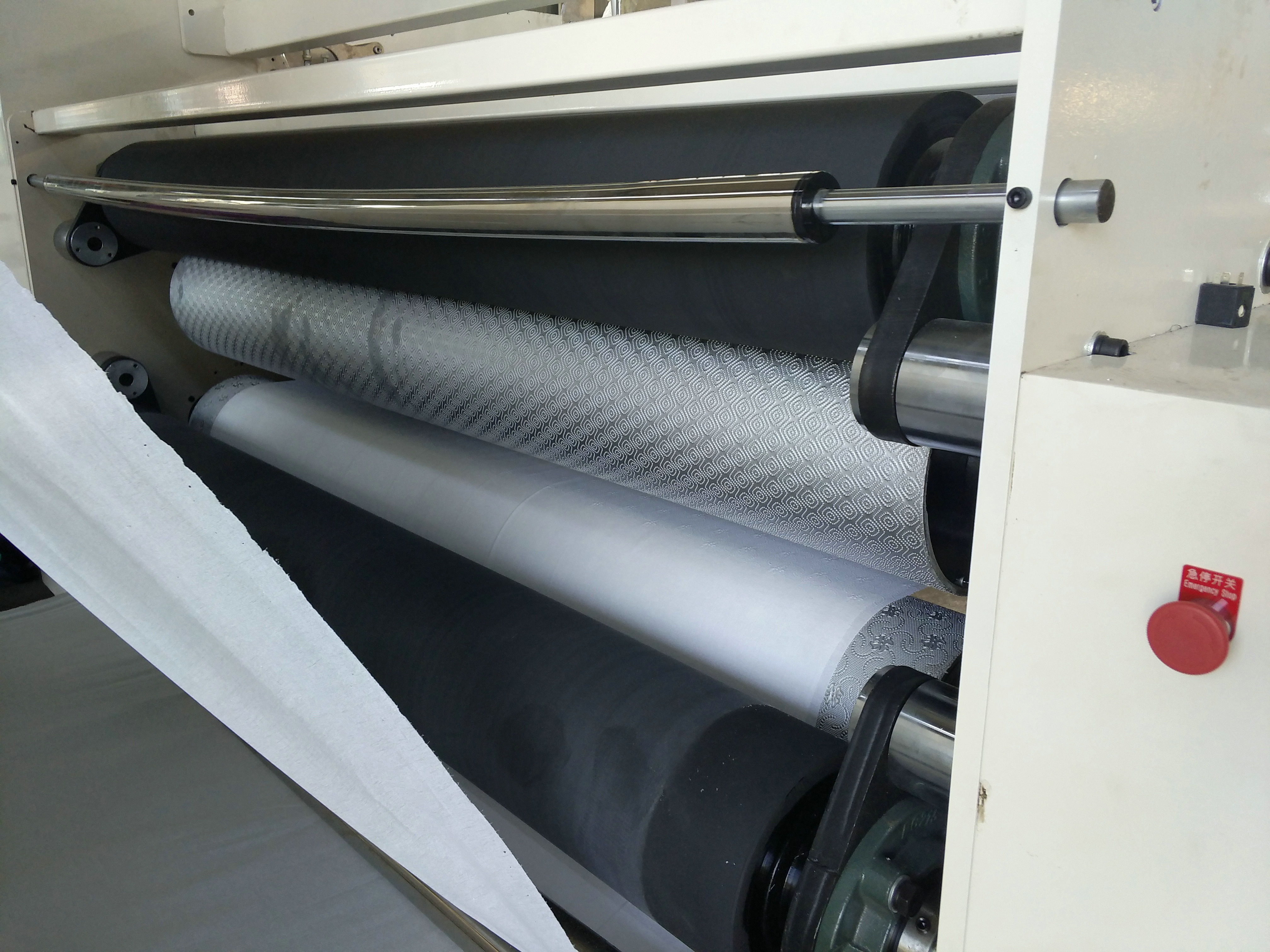 Automatic Wrapper Type High Speed Toilet Paper / Maxi Roll Processing Machine