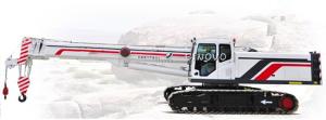 China SQ500A High Speed Hydraulic Crawler Crane For Construction Site , 50Ton Max Rated Load wholesale