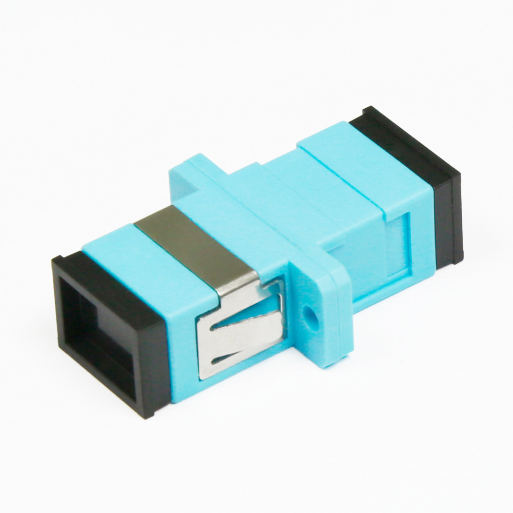 Plastic SC UPC Multimode OM3 Fiber Optic Coupler