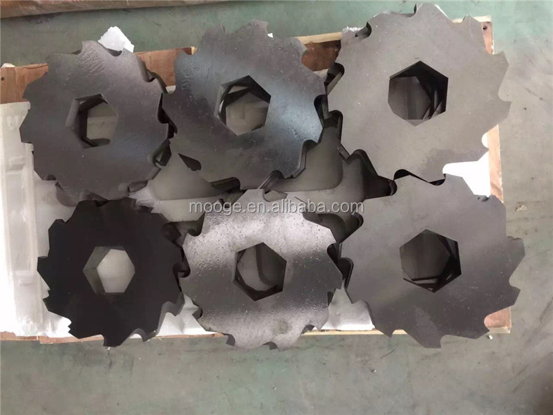 Tire Wood Plastic Shredder Machine Blades Rubber Industrial Shredder Blades