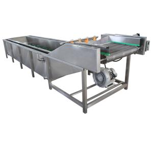 China Continuously Ultrasonic 220v Industrial Vegetable Washing Machine Fruit Cleaning wholesale