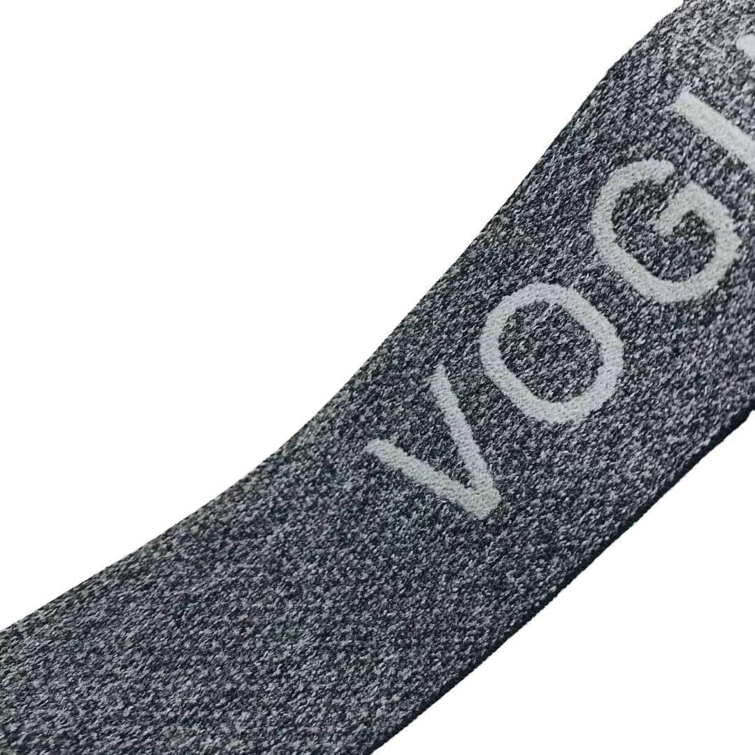Soft sewing customized printed jacquard elastic band underwear elastic tape for underwear boxer waistband Printed Webbing