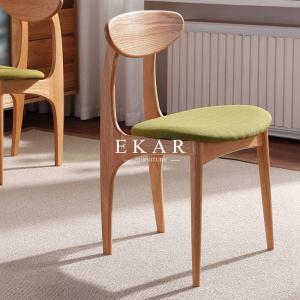 China Modern Dining Room Furniture Solid Wood Dining Chair FL-F128 wholesale