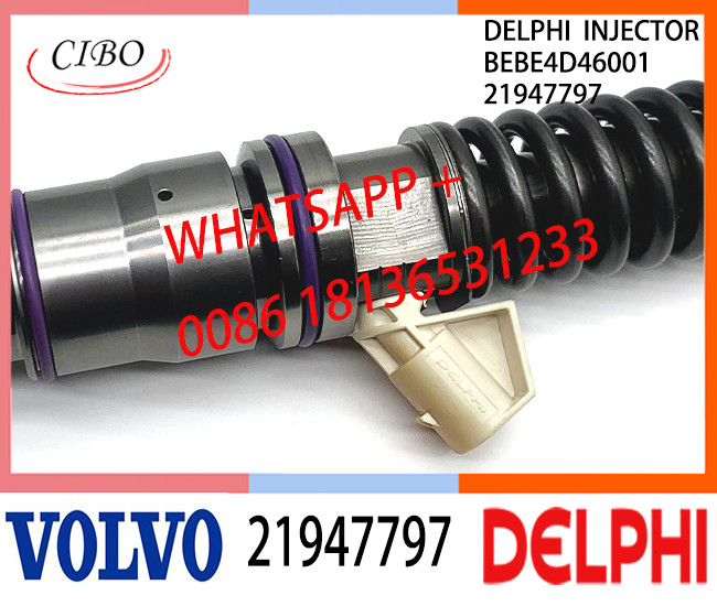 21947797 BEBE4D46001 Fuel engine Diesel Injector 21947797 BEBE4D46001 E3.18 for VOL (REN-AULTT) MD11 3530 & 35