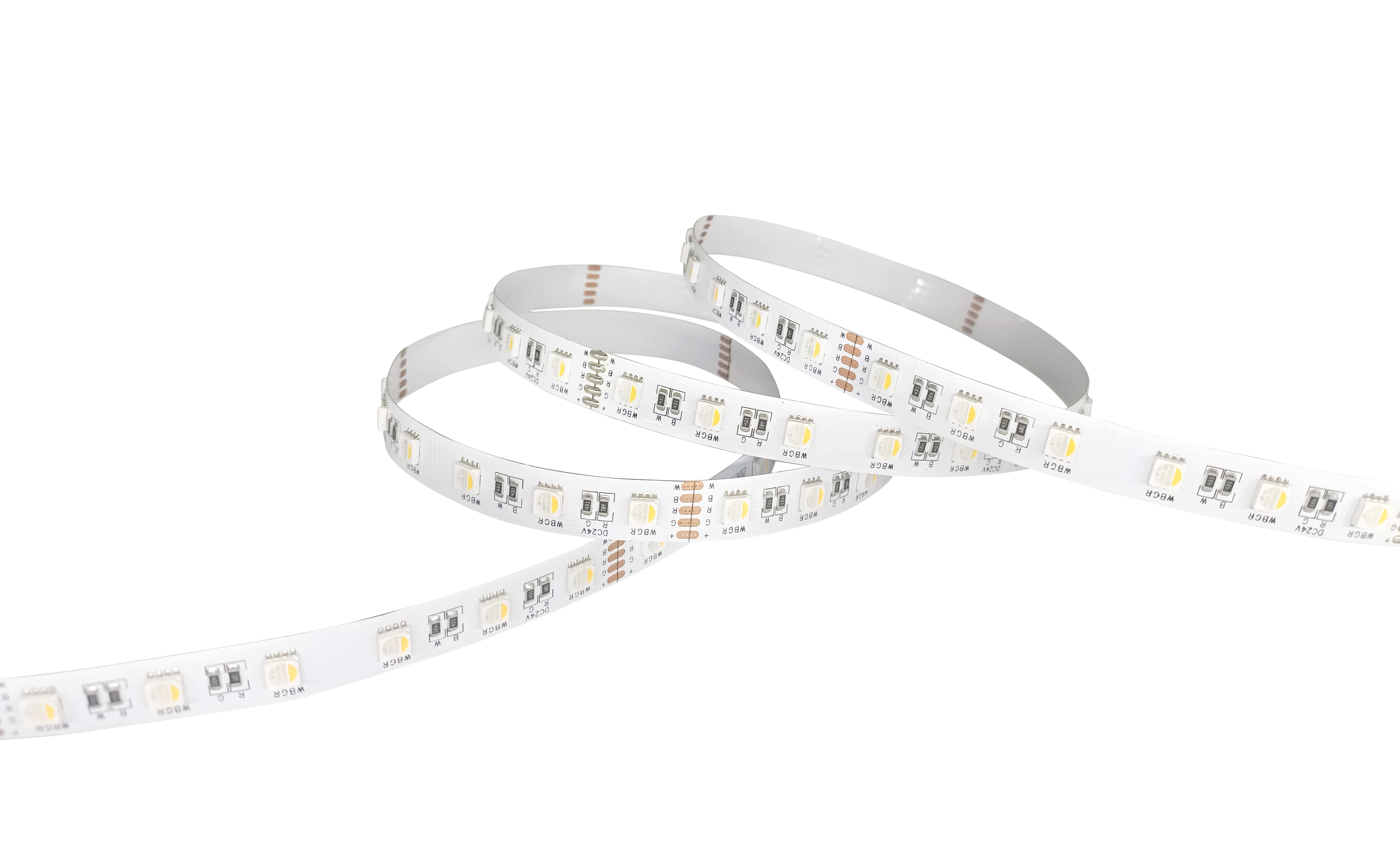 RGB SMD5050 60pcs LED Flexible Tube Lights Neon Running Water Lamp