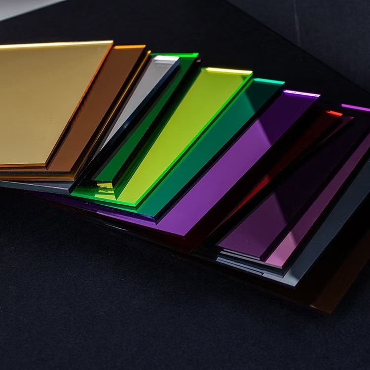 2 Way Mirror Acrylic Sheet Plastic Mylar Mirror Sheets For Crafts