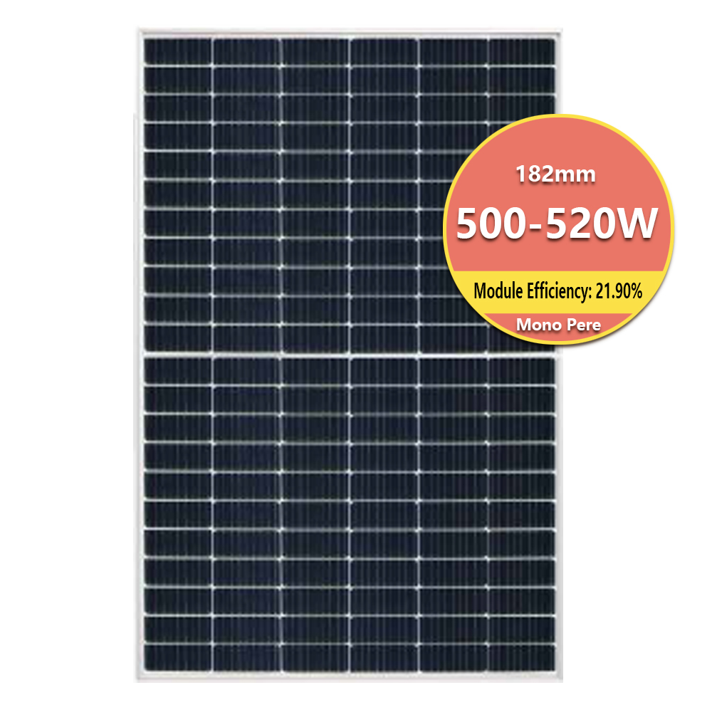 High Quality and Efficiency Half-Cell Monocrystalline Solar Panel 500W 510W 520W