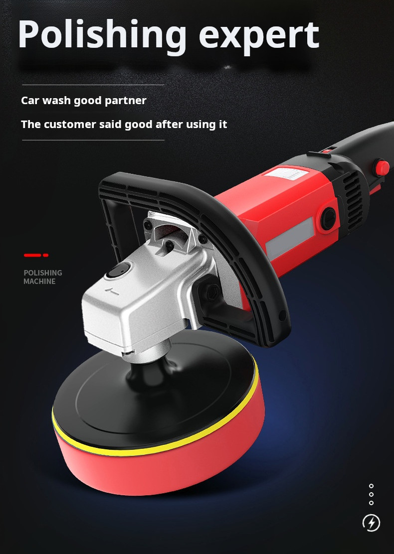 Rated Power 1250W Electric Polishing Machines Fixed Gear Change Portable OEM