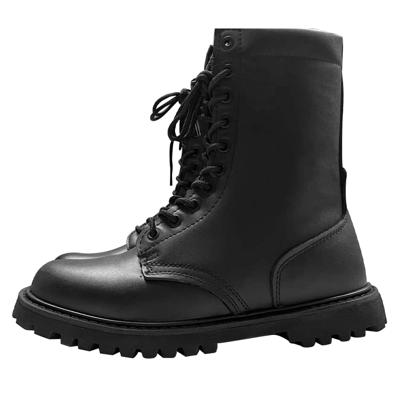 Rubber Outsole GENUINE LEATHER Training Boots for Challenging Workouts