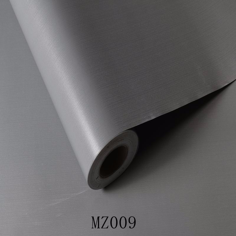 Vinyl Wallpapers 3D Texture Korean Design Mildew Proof Solid Color PVC Adhesive Wallpaper Wall Sticker Furniture Sticker