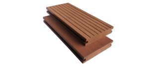 China ISO14001 Commercial 140mm 30mm WPC Solid Decking wholesale
