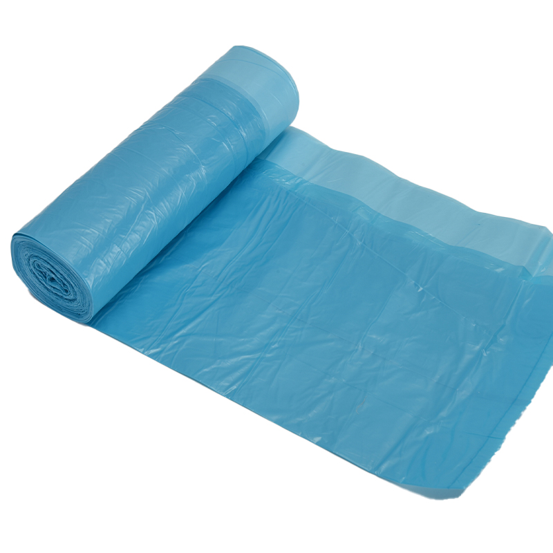 PE Drawstring Plastic Bags 5-60 Mic Thickness Essential For Waste Disposal