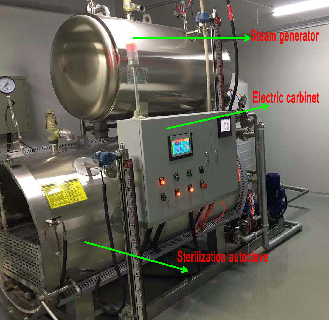 2022 Hot Sale Water Bathing Type Autoclave Food Drinks Pharmaceutical Sterilizer Canned Tuna Customized Sterilization Pot