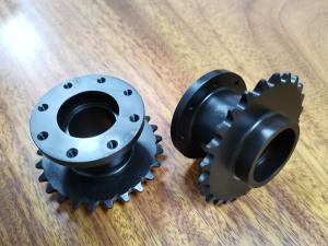 China Machined Metal Gear Parts , CNC Wire Cutting Metal Robot Parts wholesale