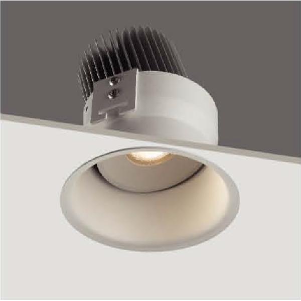 Adjsutable 3.5 Inches White Deep LED Downlight Anti-Glare 11W LED Ceiling Light CE RoHs Aluninum