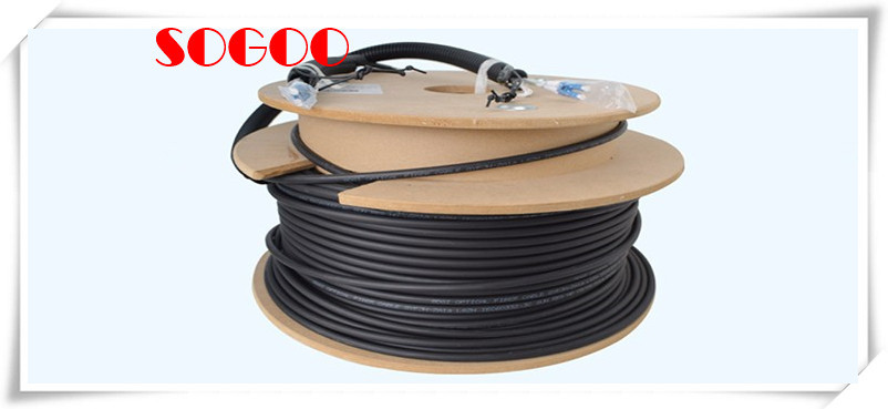 Waterproof CPRI Fiber Cable LC Duplex LC Cord For RRU RRH Baseband Unit