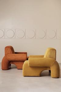 China Corduroy Fabric Leisure Chair wholesale