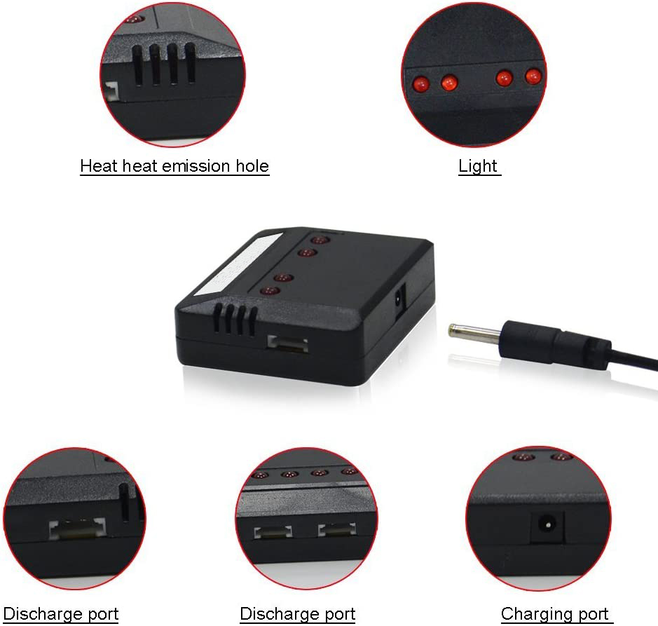NCM Rechargeable Li Ion Polymer Battery Pack 3.7V 500mAh Lipo Battery