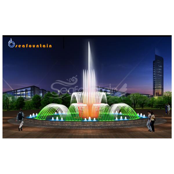 Factory custom made nice-looking music dancing fountain