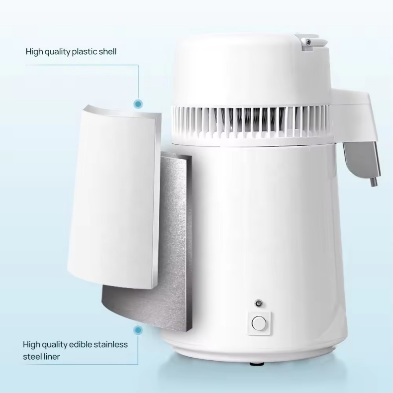 4L Water Distiller For Home Use Stainless Steel 1.5L/H Dental Water Distillation Device