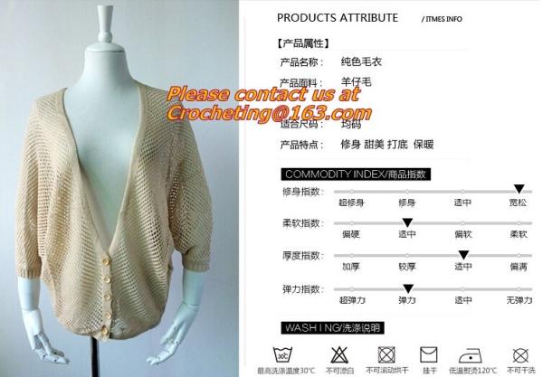 Women's Cardigan, Heart Pattern, Sweater Coat, Crochet, autumn Knit, Top, black