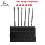 180w 6 Channels Indoor Signal Jammer 2G 3G 4G 5G GSM CDMA