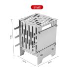 CE Certified Foldable Stainless Steel BBQ Grill Custom Matel