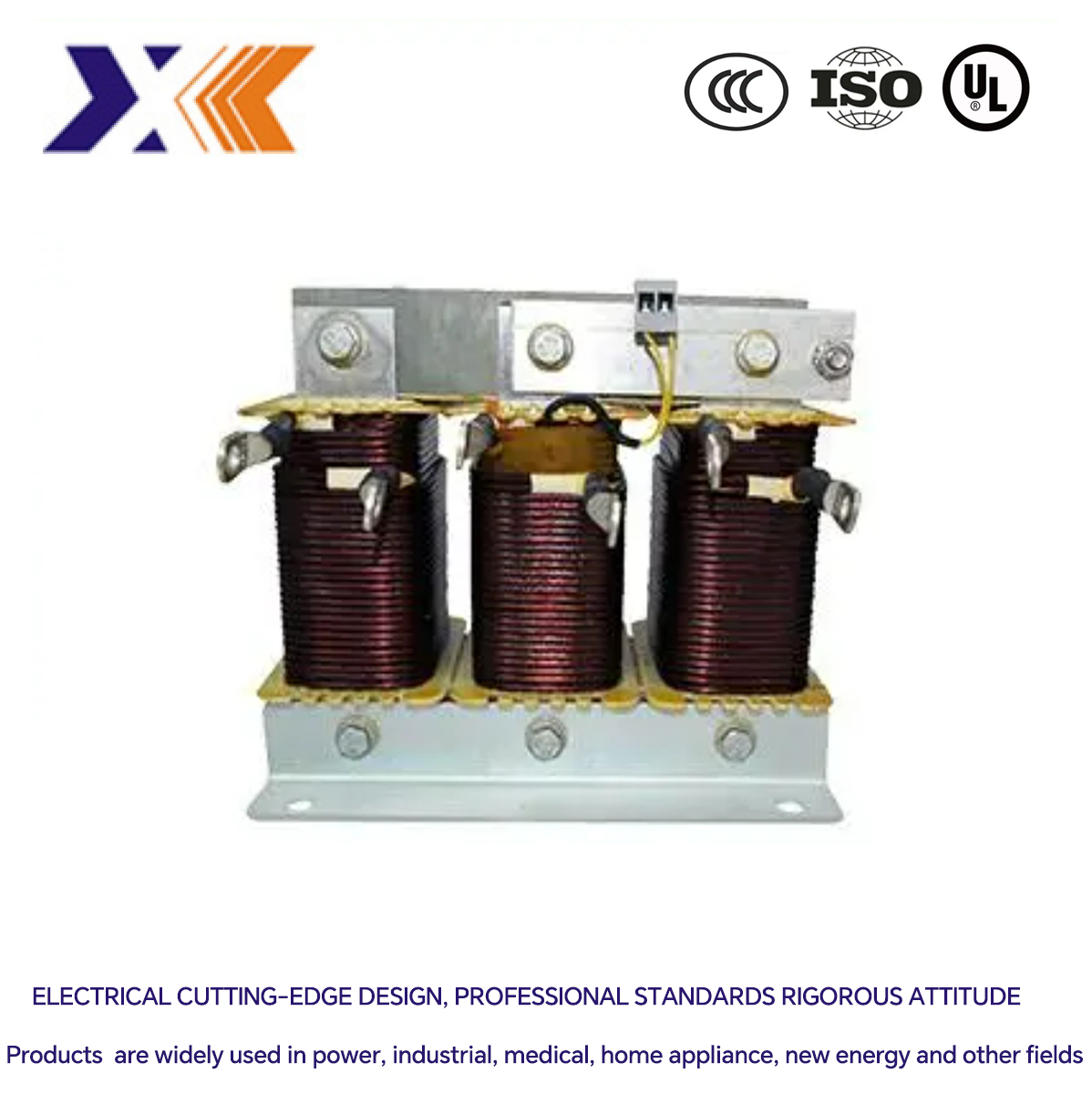 Automatic Grade Automatic 15kw 50A ROCL 1%-50/18 AC Output Reactor for Medical Devices