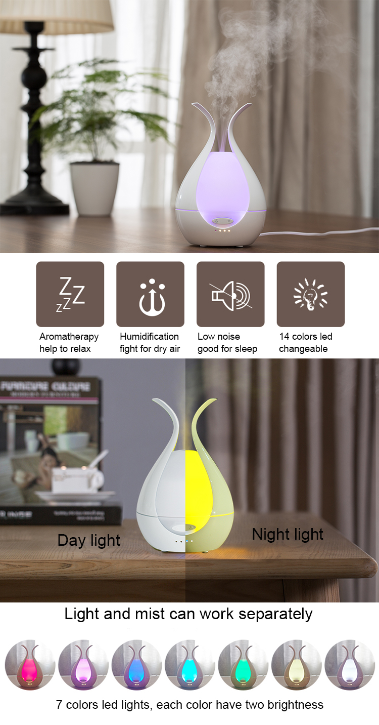 200ml Aromatherapy Essential Oil Diffuser Smart Aroma Diffuser OEM ODM