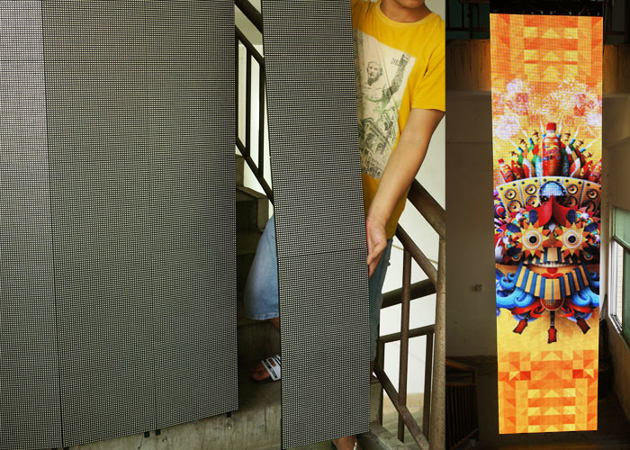 Energy Saving Double Sided LED Display Advertising RGB LED Screen Module 6M Viewing Distance