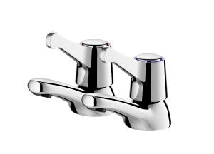 China Brass Cartridge Double Handle Tub Faucet wholesale
