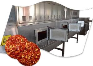 China SUS Industrial Chili Microwave Drying And Sterilizing Machine wholesale