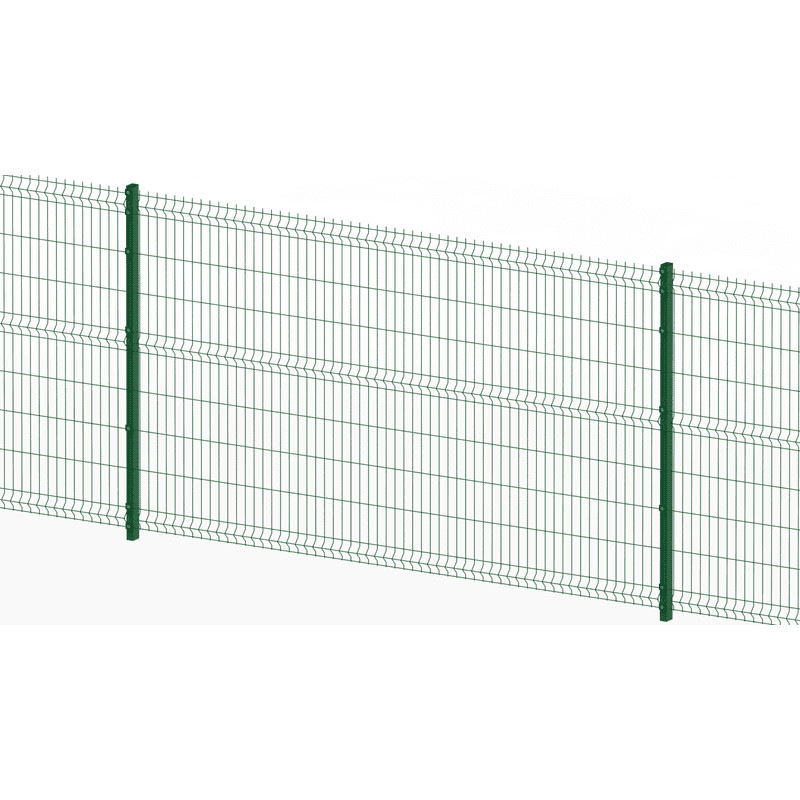 Home Outdoor V Mesh Security Fencing Decorative 3D Curved Welded Wire Mesh Garden