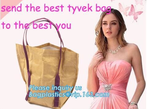 Dupont Tyvek PU coated shopping bag PU coated Tyvek bag PU coated tyvek eco bag,Tote Bag Cotton With Logo Printing Tyvek