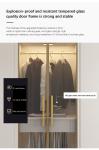 MDF Panel Bedroom Closet Furniture Almirah Cloth Combination Designs