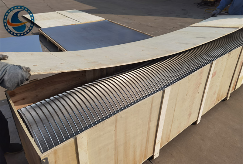 Reversed Profile Slotted Wedge Wire Pipe Stainless Steel 304