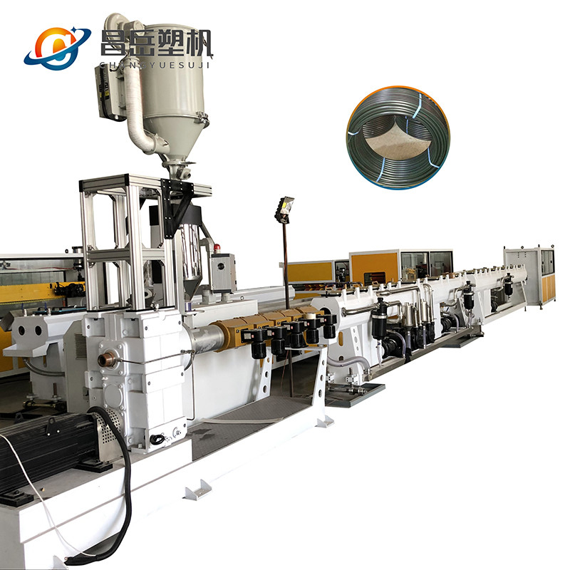 State-of-the-Art HDPE Pipe Production Line with Double/Single Disc Winding/Stacker for Easy and Organized Production