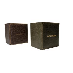 China SGS ROHS Rectangle Personalised Watch Box Hot Stamping Logo wholesale