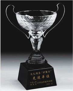 China Top Grade Crystal Trophy wholesale