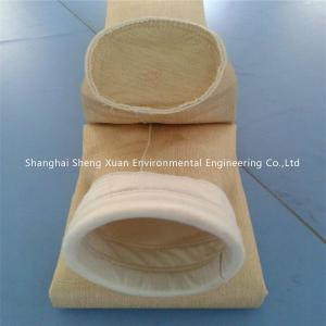 China Asphalt Mixing PTFE Membrane Coating 5mg/Nm3 Nomex Filter sleeve wholesale