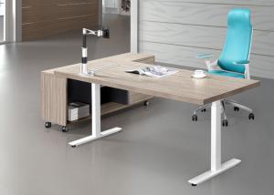 China Height Adjustable Training Room Tables , Training Table Furniture 1800mm Length wholesale